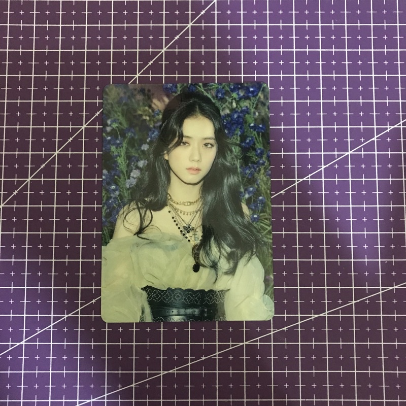 BLACKPINK BP The Album Japan Photocard PC member version Jisoo