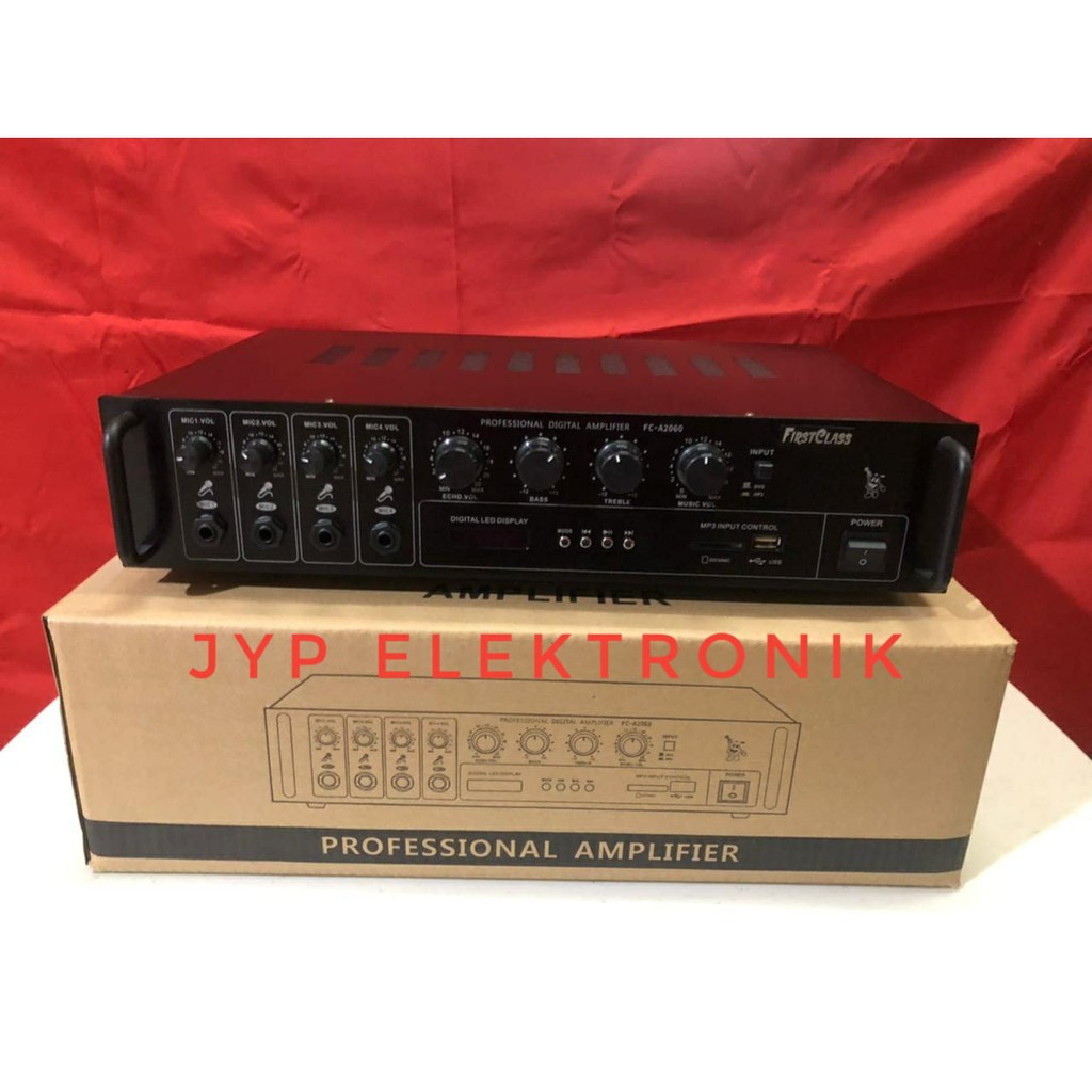 AMPLIFIER KARAOKE FIRSTCLASS FC A2060 / FCA 2060 / FCA2060 BLUETOOTH