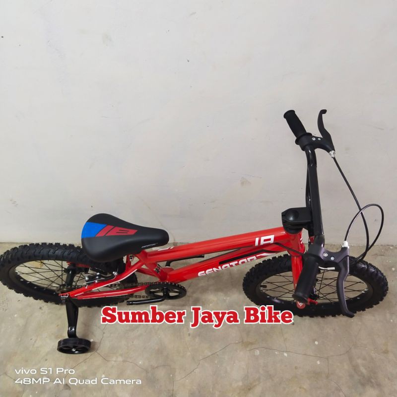 Sepeda anak BMX 18 Inch senator SPEED TRAP &amp; SLAMMER