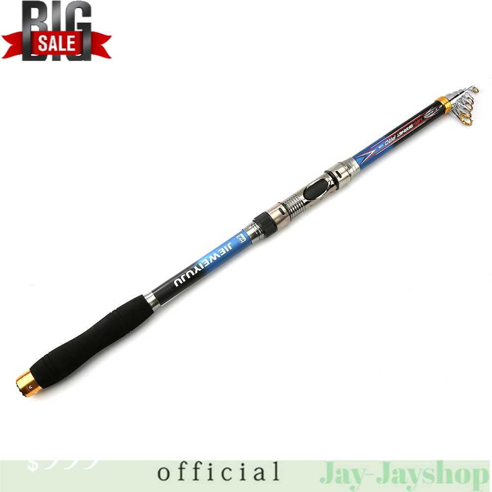 JIEWEIYUJU Joran Pancing Spinning Portable Telescopic Epoxy Resin