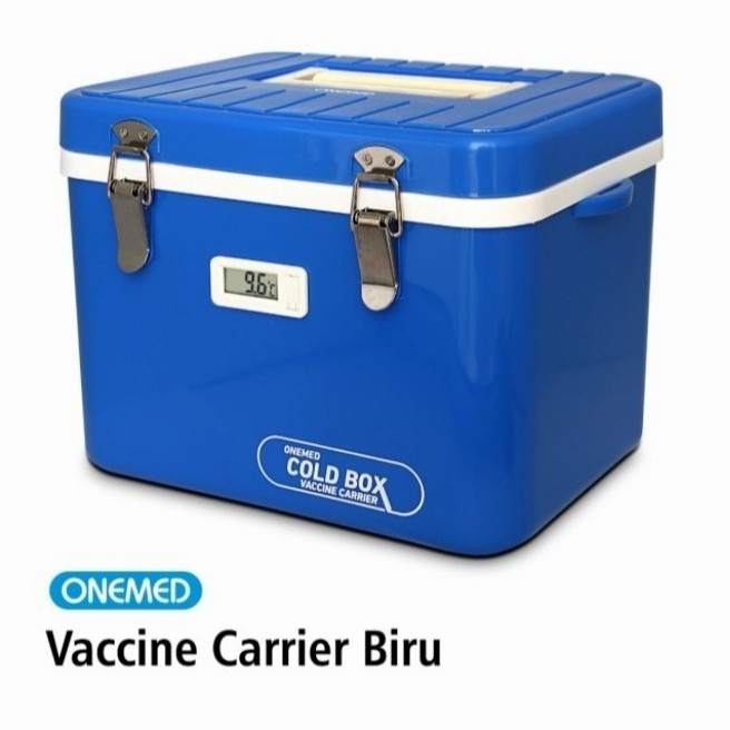 NEW Vaccine Carrier Box Biru Boks Vaksin Sementara OneMed