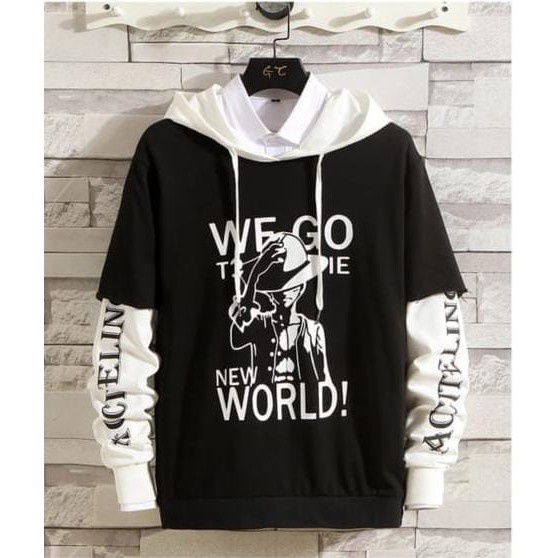 SWEATER HODDIE PRIA WE GO LUFFY