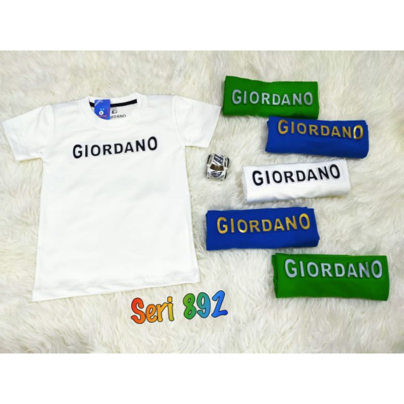 kaos anak seri giordano