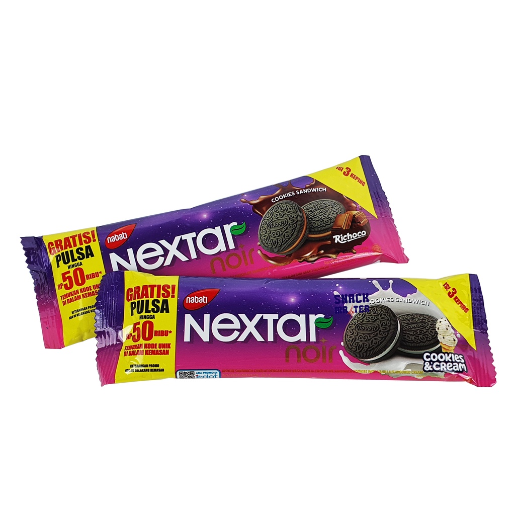 

Nextar Noir Biskuit Sandwich - Netto 28.5 gr