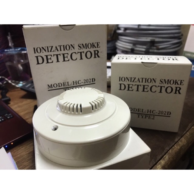 IONIZATION SMOkE DECTECTOR HC-202D / DETEKSI KEBAKARAN