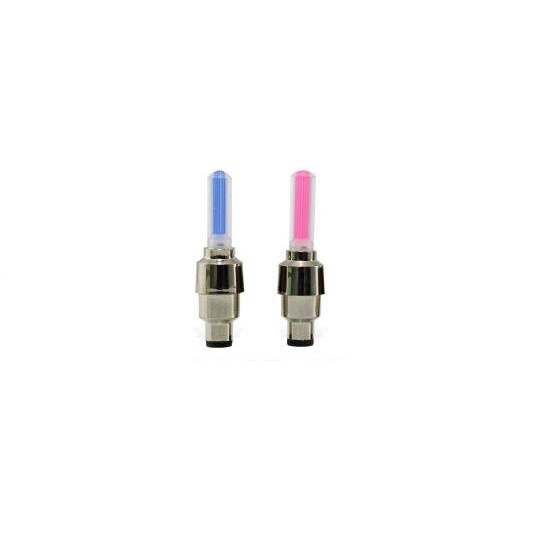 Tutup Pentil Ban Roda Lampu Led Motor Mobil Sensor Gerak Sepeda Light MERAH