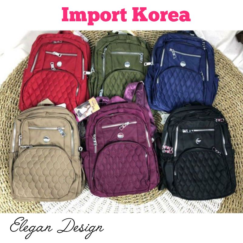 Original Tas Ransel CHIBAO LAPTOP BORDIR Tebal Berkualitas Anti Air TERBARU SUPER