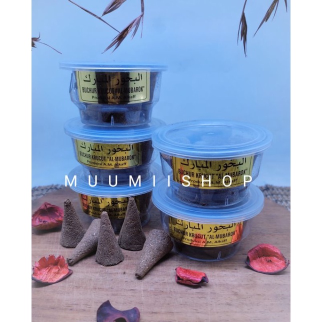 Buhur Bakhour Kerucut Al-Mubarok Dupa Bukhur krucut Almubarok A.M Alkaff