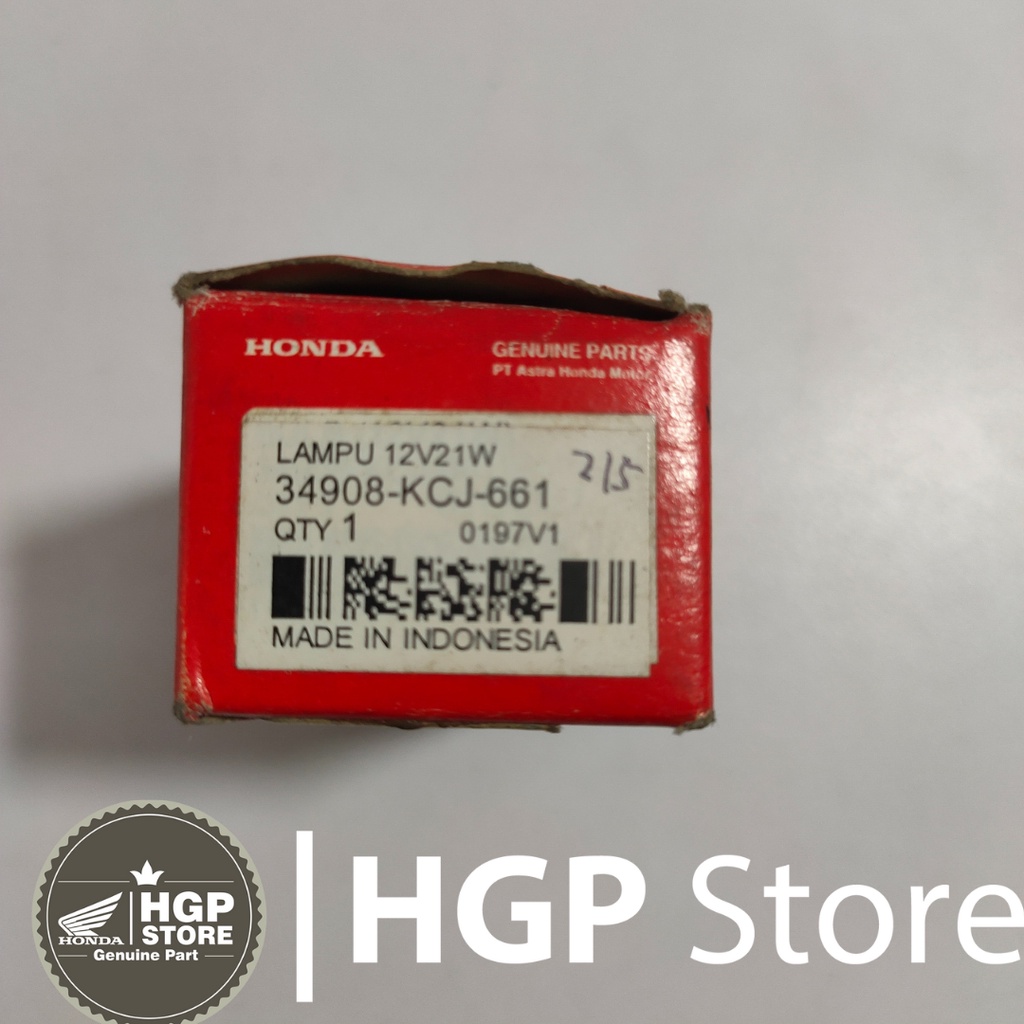 Bohlam Riting Lampu Sein Tiger Revo Orange Ori KODE 34908KCJ661