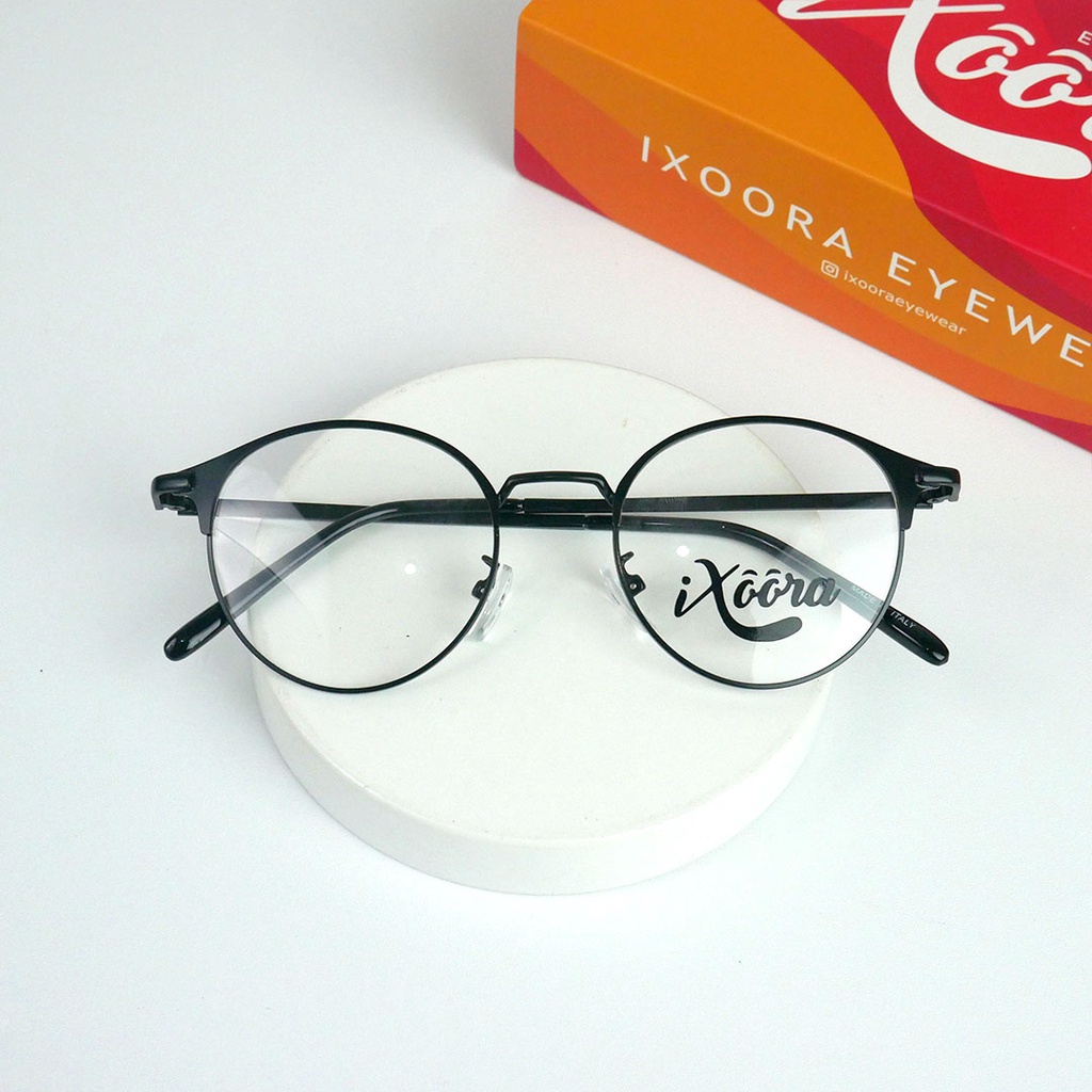 [Best Seller Paket Photocromic] Kacamata Ixoora Belina