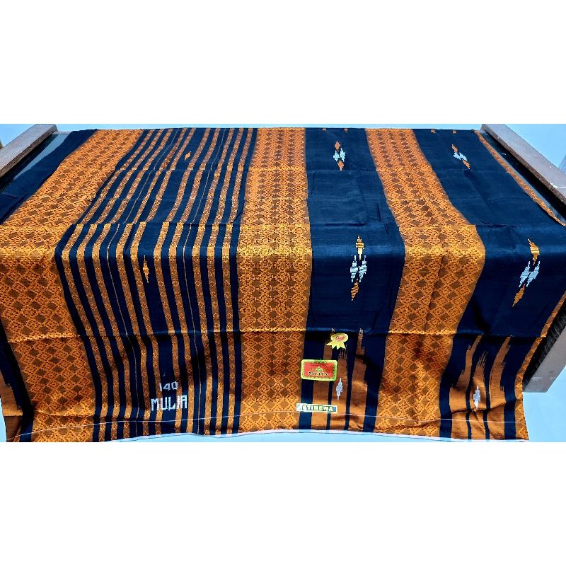 Sarung Tenun asli 100% Mesres Raja Mulia 140 Skelas Bhs mercerized