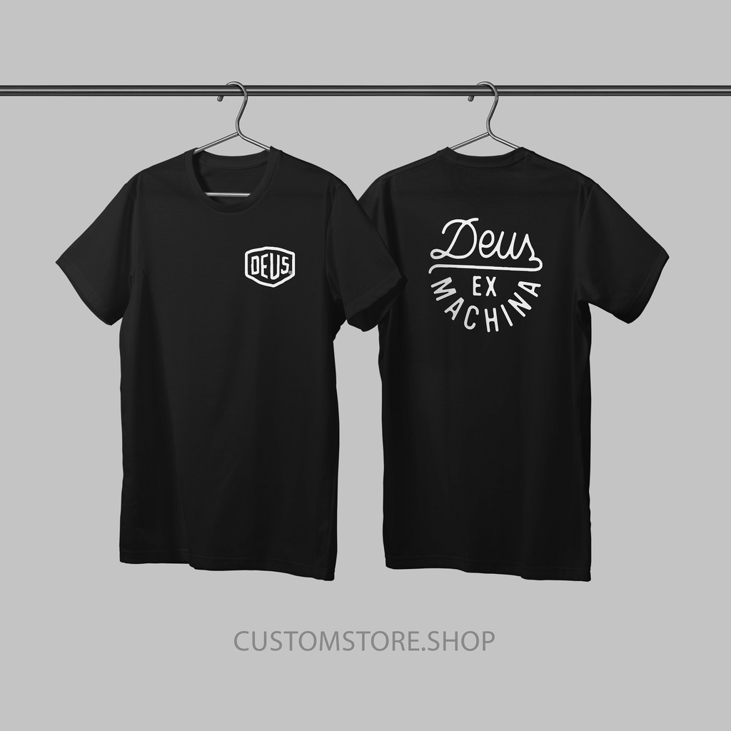 Kaos Custom Premium | Sablon DTG | Sablon Depan Belakang