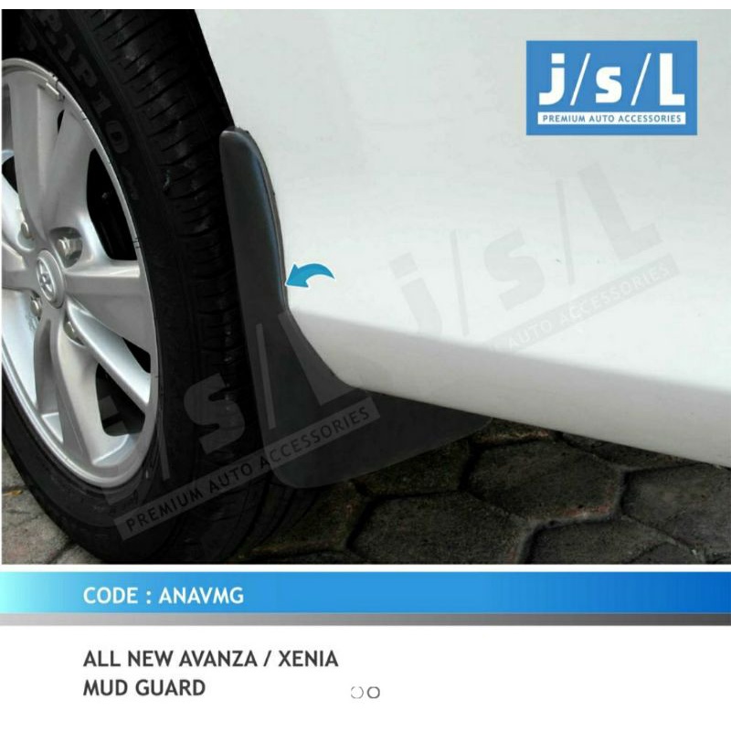 ✨ COD ✨ All New Avanza Xenia Mud guard Mudguard karpet pelindung cipratan lumpur