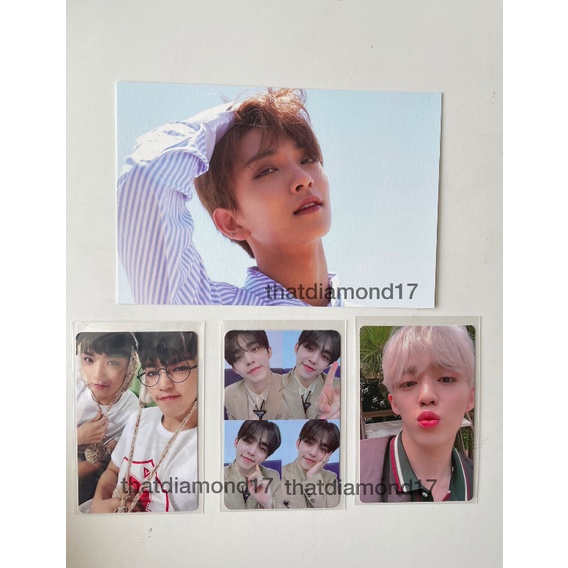 SEVENTEEN JOSHUA SCOUPS JEONGHAN JUN MINGYU SEUNGKWAN PHOTOCARD SET