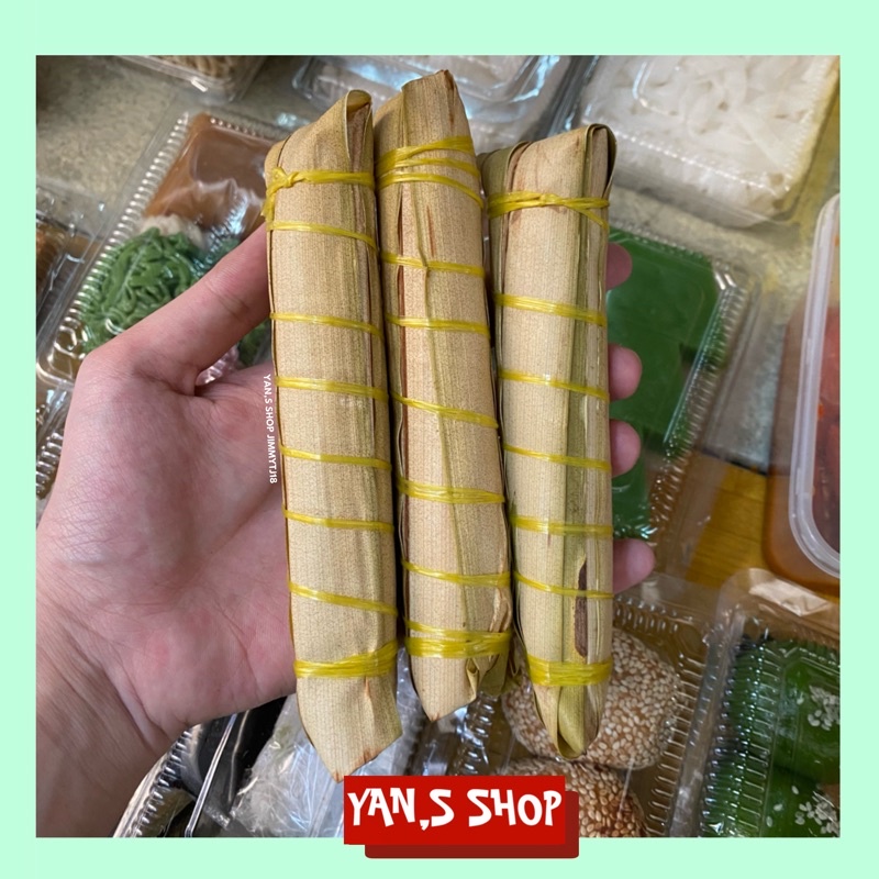 

Kue Lepet Jadul Ketan Kacang Tolo | Kacang Merah isi 5 Pcs