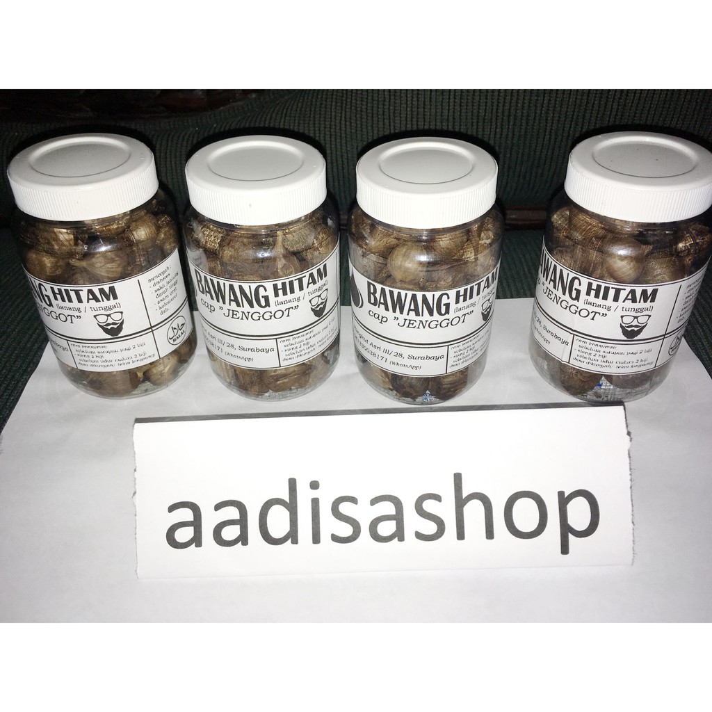 Bawang Hitam Bawang Lanang Bawang Tunggal Black Garlic Fermentasi 200gr