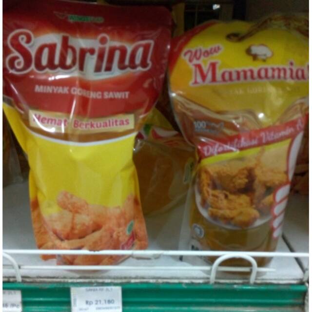 Minyak Goreng Sovia, Mamamia, Fortune 1 Liter