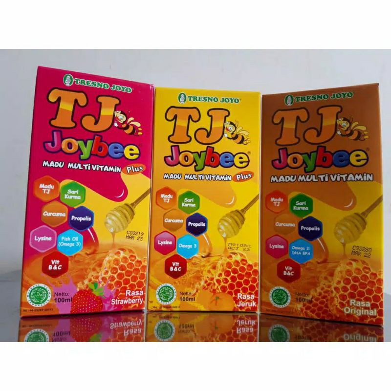 Madu TJ Joybee 100 ML | Madu Multivitamin Anak TJ Joybee