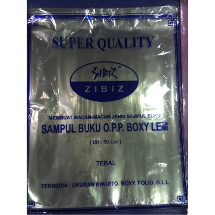 

Terlaris Sampul Plastik Lem Buku Tulis Ukuran Boxy atk
