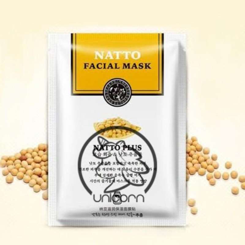 HCHANA Milk Facial Mask Nato Cow Sheep Sheet Mask Masker Susu