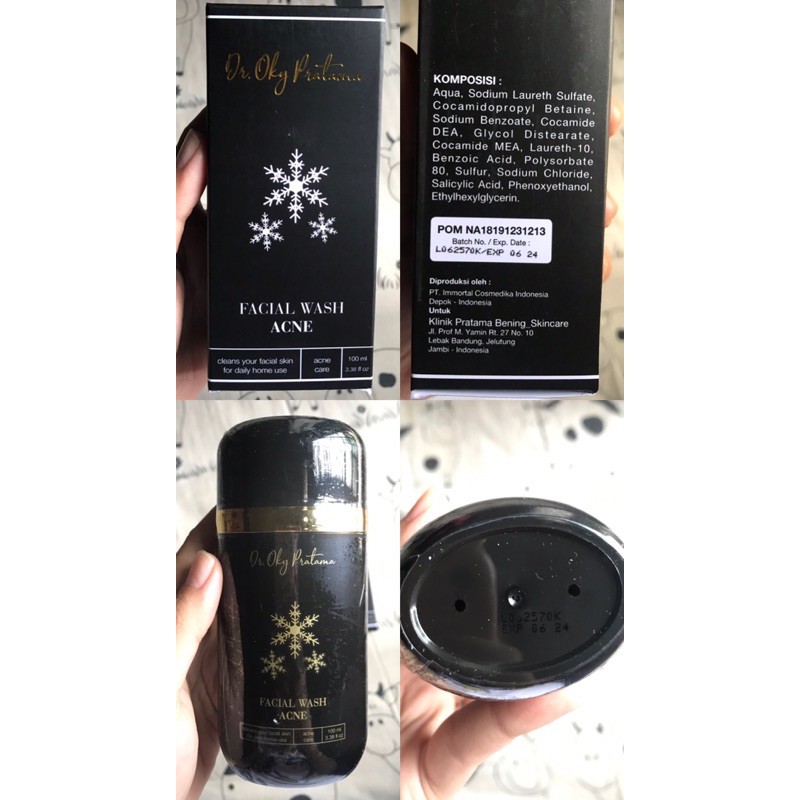 FACIAL WASH ACNE DR.OKY PRATAMA