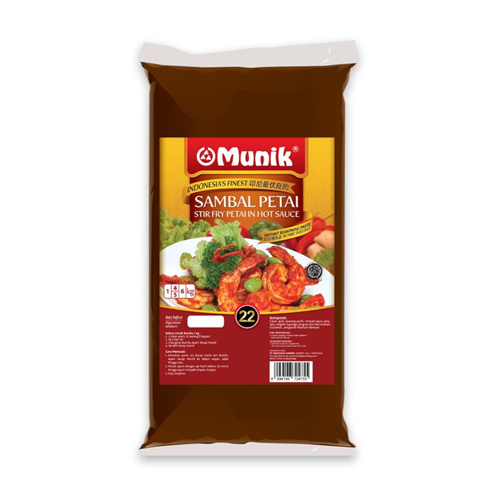 

Bumbu Munik Sambal Petai-1000gr