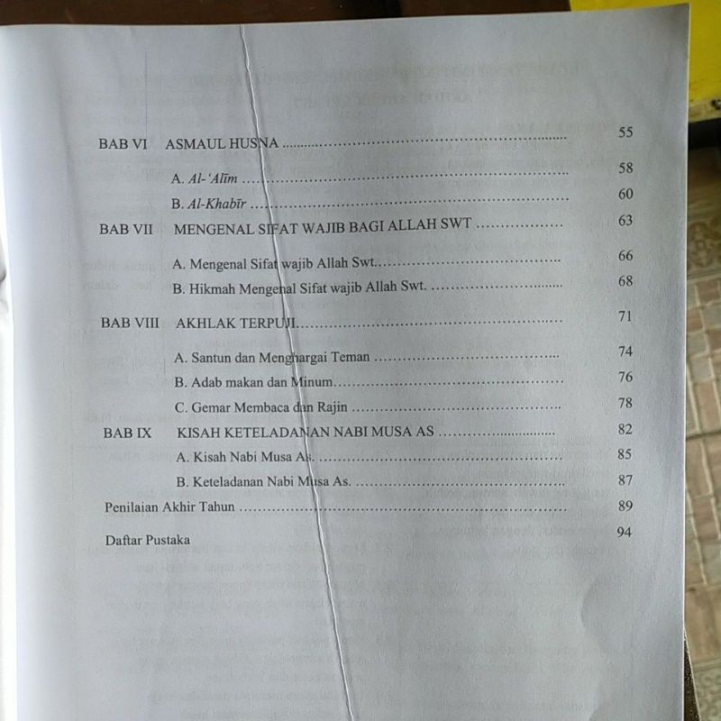 ORI buku teks akidah akhlak k13 Depag kelas 2 edisi revisi 2020