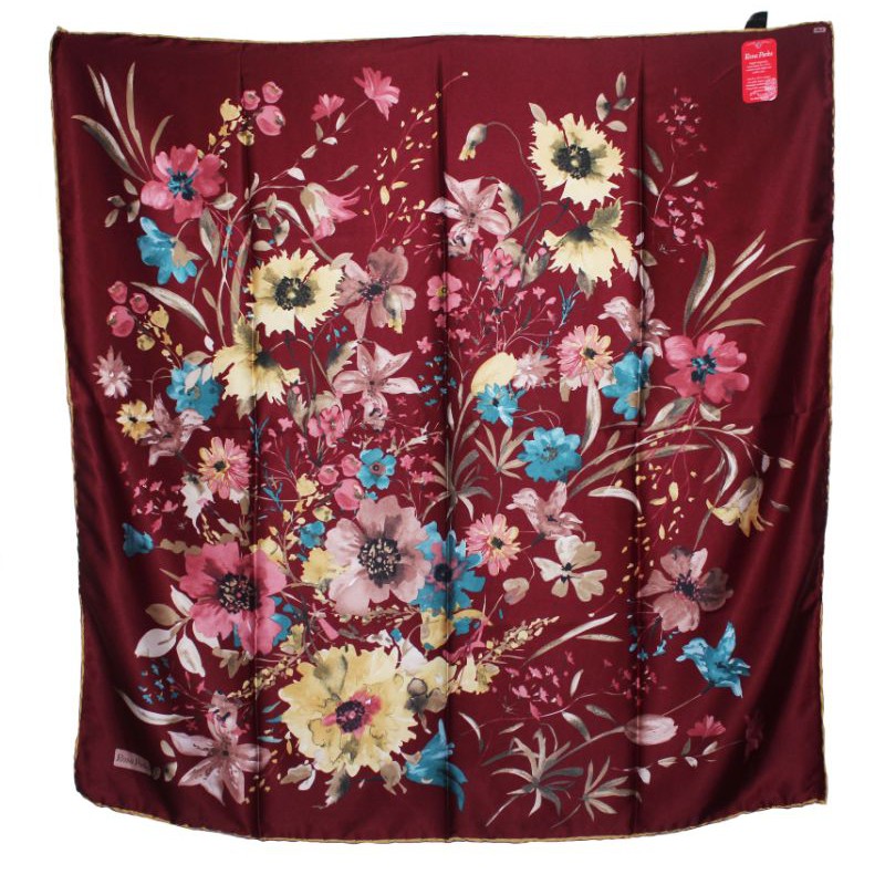 Jilbab turki jilbab voal hijab segi empat rayon silk original ISTANBUL pink fushia biru hitam