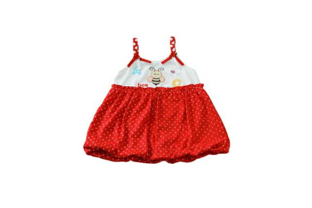 Dress Balon Bayi Motif Bee/Terusan bayi