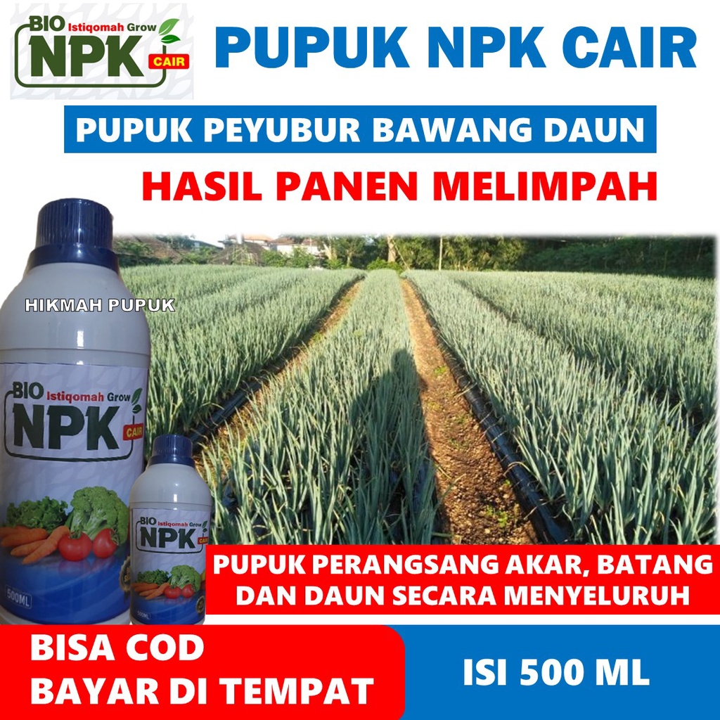 BIO ISTIQOMAH PUPUK ORGANIK PELEBAT SAYURAN BAWANG DAUN, Pupuk Penyubur Tanaman Bawang Daun, Pupuk Perangsang Tanaman Bawang Daun, Bawang Merah - Pupuk NPK Cair Pelebat Daun Ampuh, Pupuk Melebatkan Daun Bawang Paling Bagus