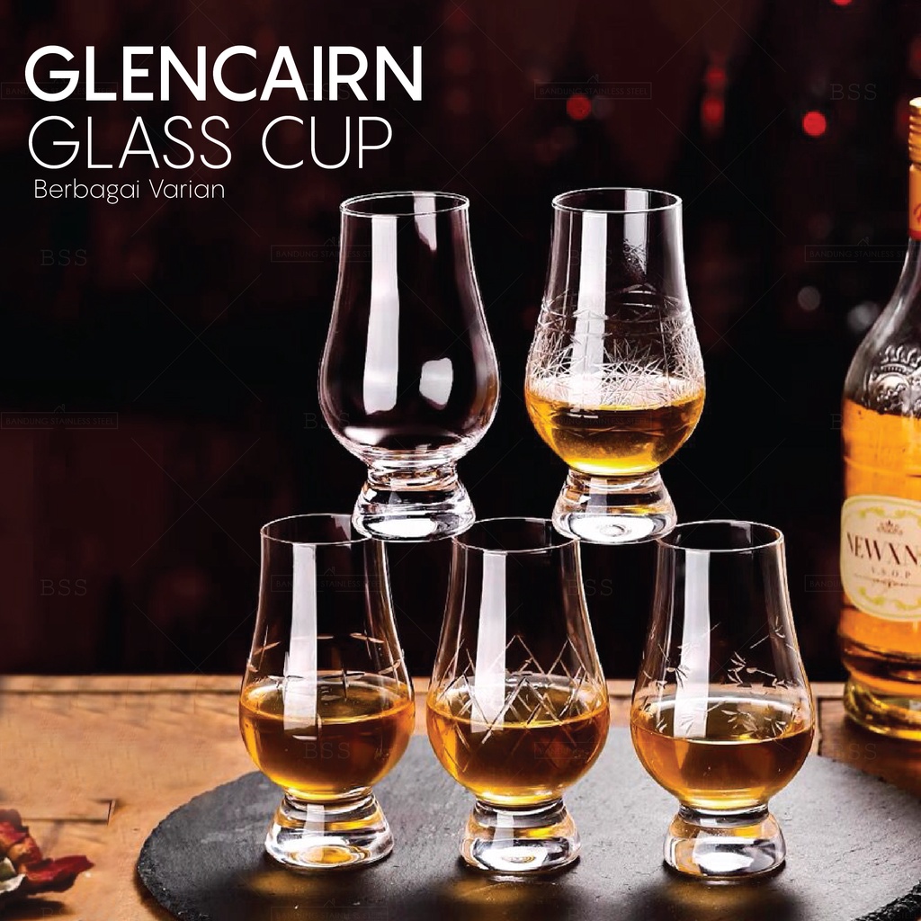 Snifter Glass Glencairn glass Kristal OEM High Quality Gelas Kaca Whiskey 170ML