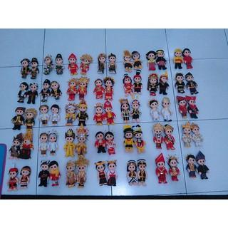  boneka  flanel  custom untuk hiasan mahar bahan craft 