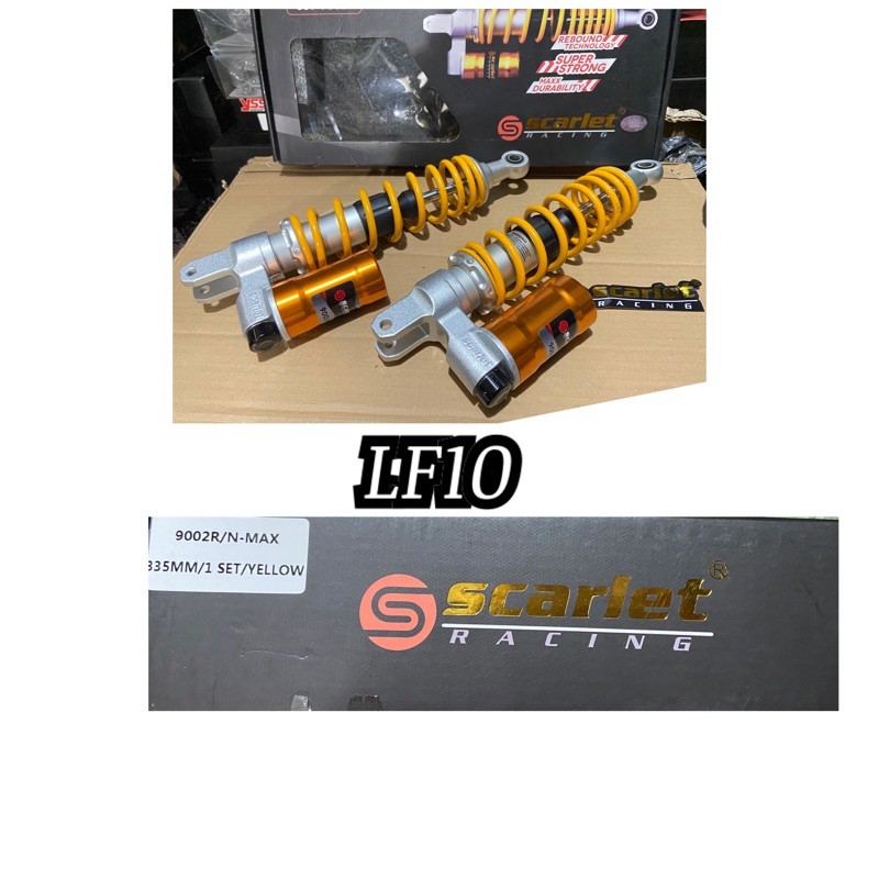 SHOCKBREAKER SCARLET YAMAHA NMAX 155 - SHOCK SCARLET NMAX 335MM