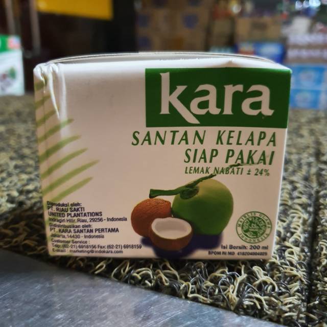

Kara Santan Kelapa Siap Pakai 200ml