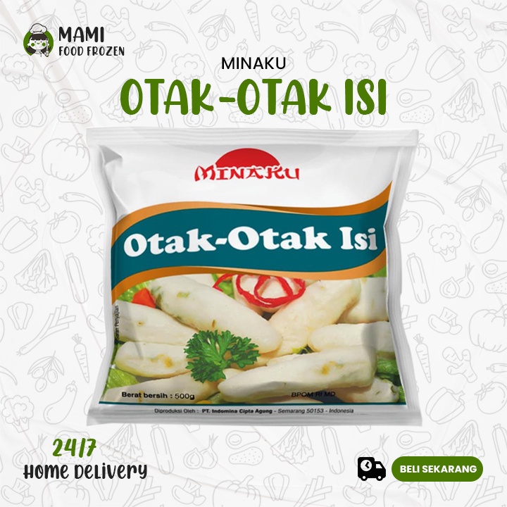 

Minaku Otak-Otak Isi Olahan Ikan (500gr)