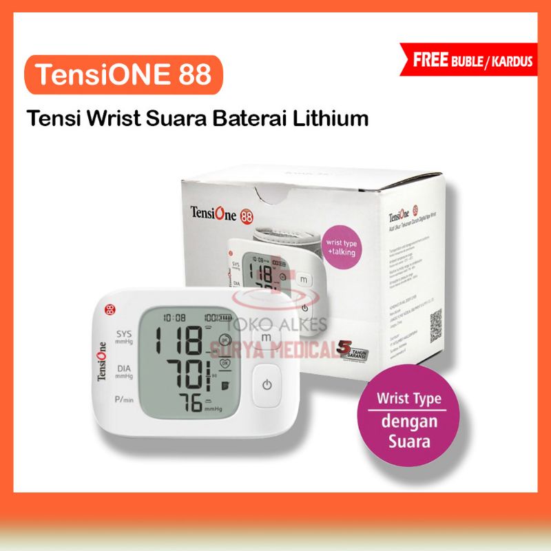 Original Tensi Digital Pergelangan Tangan - Tensi Wrist Onemed Exp Baru