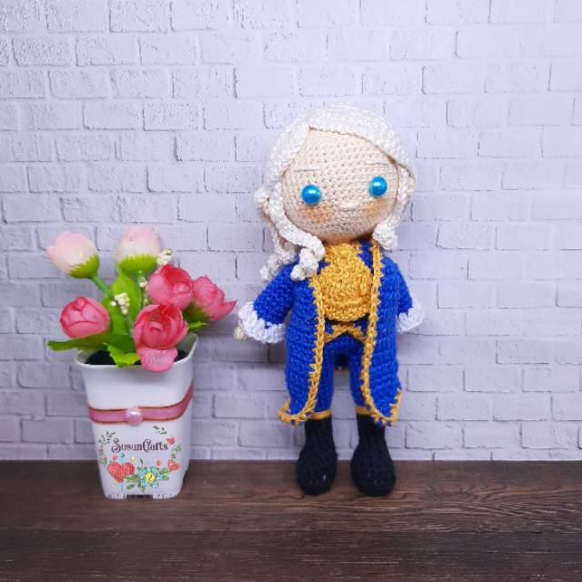 Boneka Rajut Amigurumi Joseph Identity V