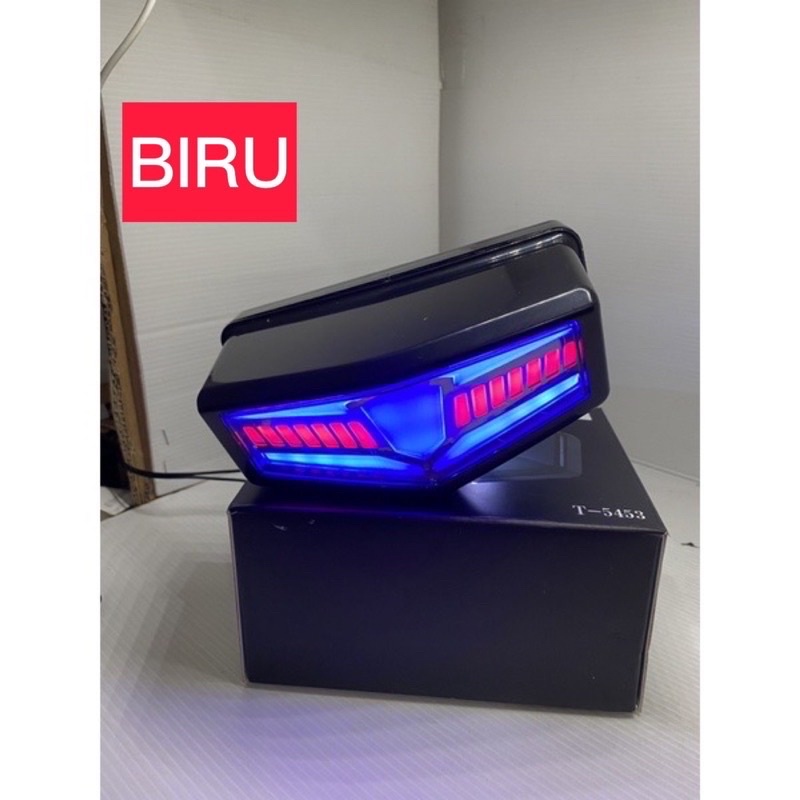 LAMPU STOP BELAKANG RX KING NEW 3 IN 1 / LAMPU BELAKANG MOTOR RX KING STOPLAMP 3 IN 1 LED TRANSFORMER