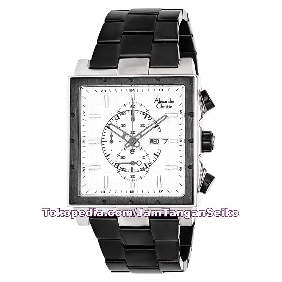 Jam Tangan Pria Alexandre Christie AC 6460 MC BTBSL Original Stainless