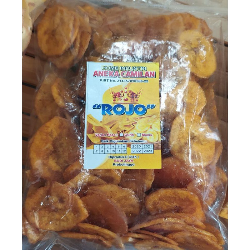 

keripik pisangkepok manis