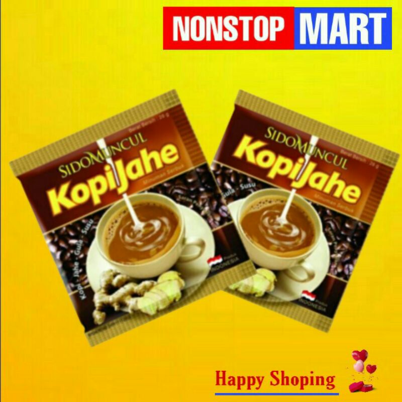 

KOPI JAHE Sidomuncul 1 pack isi 10 sachet