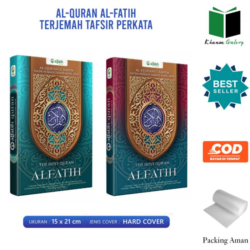 Al-quran Al-Fatih Terjemah Tafsir Perkata Ukuran A5 Al-quran Al Fatih