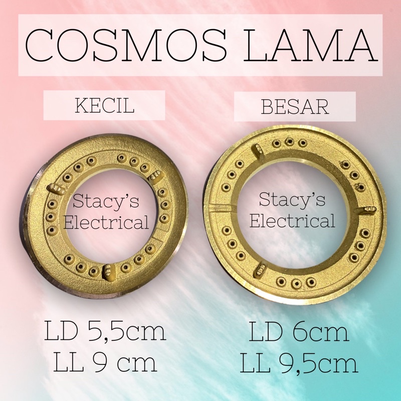 BURNER KOMPOR GAS COVINA {COSMOS LAMA}
