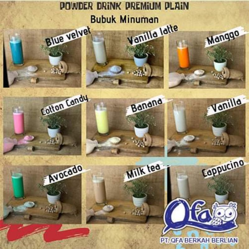

Powder Minuman Tiramisu Premium 1kg
