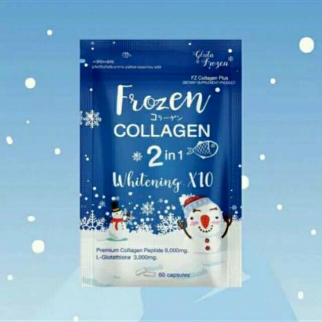FROZEN COLLAGEN 2 IN 1 WHITENING X10