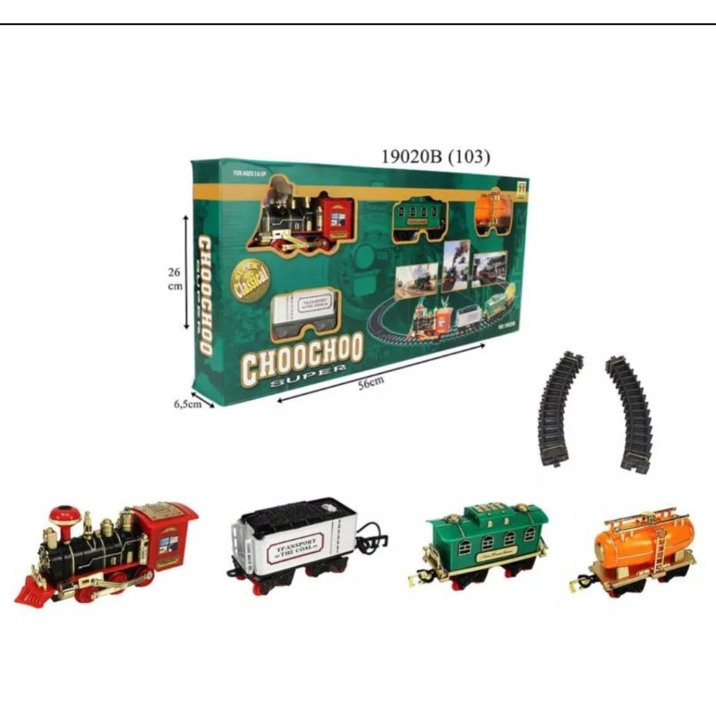 Mainan Anak Mainan Kereta Api Chochoo Ukuran Besar Mainan Kereta Api Train Besar Murah