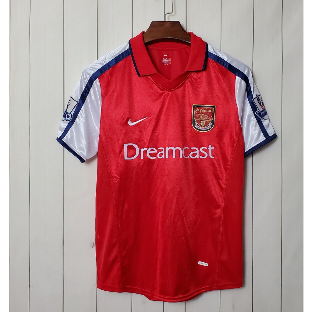 Jersey Arsenal Retro Home 2000-02 Vintage