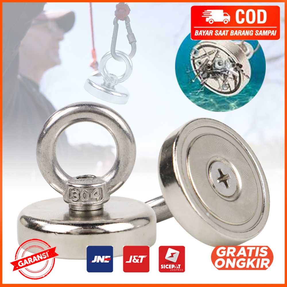 Magnet Gantungan Round Hook Strong Neodymium 32mm D32