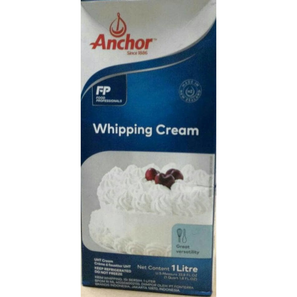 

Whipping Cream Anchor 1ltrx12pcs