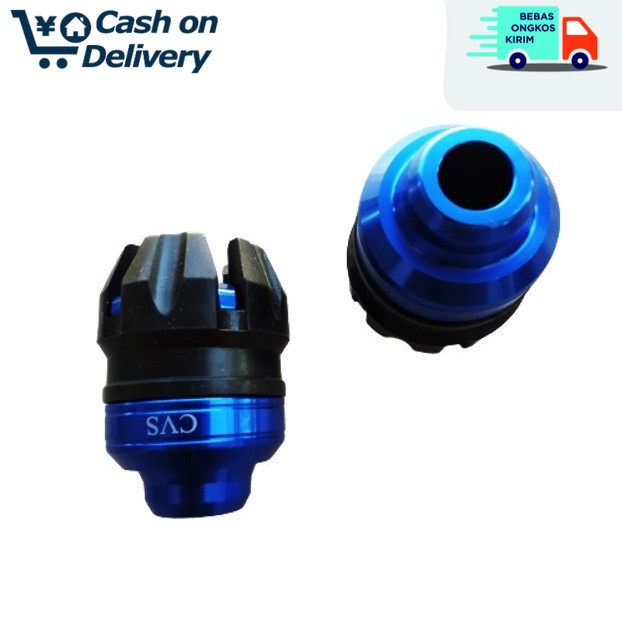 COD BIRU [PROMO] Jalu As Roda Depan CNC Model Bulat/Buah naga universal